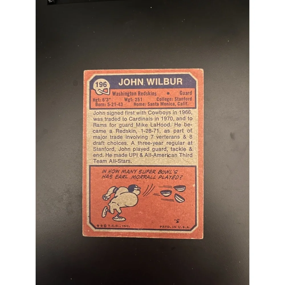 Washington Redskins Great Ken Houston RC‎ 1971 Topps #113 and more Rookies